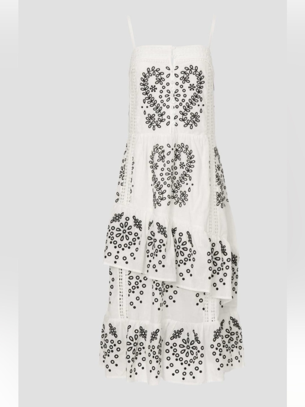 MARISSA WEB Embroidered Midi Dress